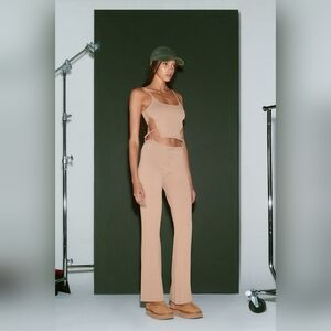 I.AM.GIA Fiorenza Tan/Camel Top Bottom Set XS